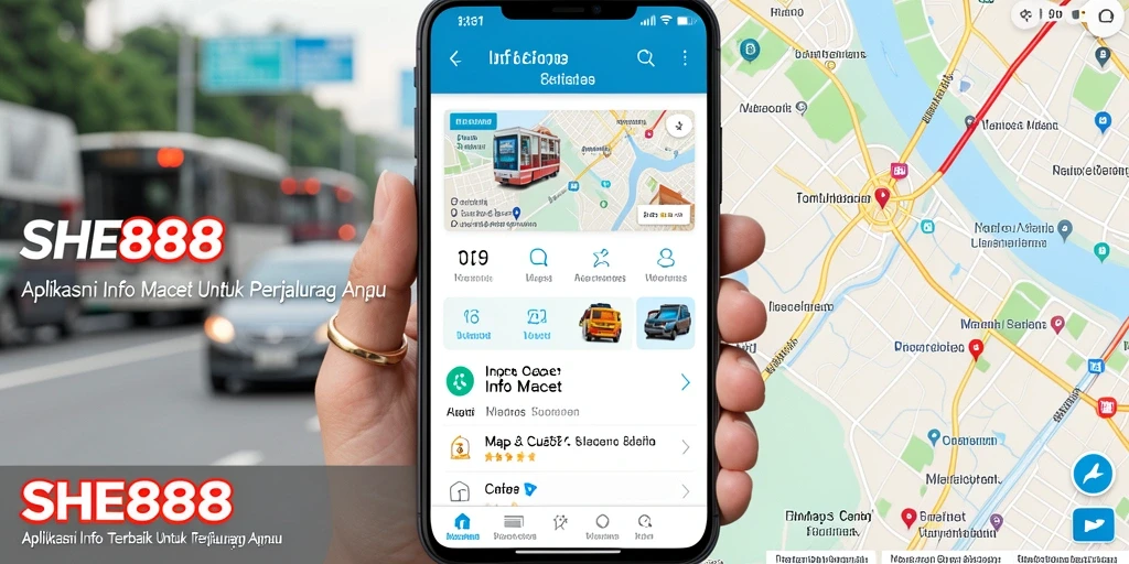 Tampilan antarmuka SHE888 yang informatif untuk info macet.